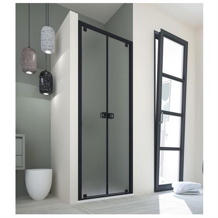 PORTA DOCCIA FORTE DECO SALOON 90 CM H 200 CM CRISTALLO TRASPARENTE 6 MM