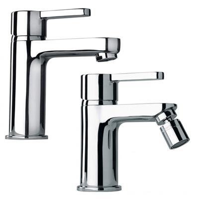 Set miscelatori paini arena lavabo e bidet cromato