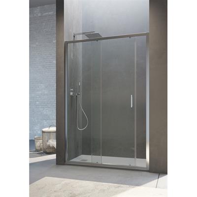 VENDITA PORTA DOCCIA SCORREVOLE 136 CM H 195 CM CRISTALLO TRASPARENTE 6 MM