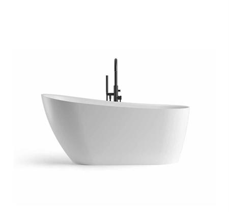 Vasca da bagno free-standing valeria 159x73,5 bianco lucido