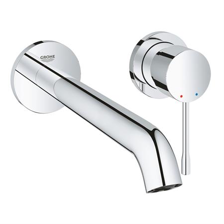 Miscelatore lavabo a muro grohe essence 29193001 cromato