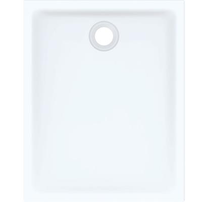 Piatto doccia geberit 45 rettangolare 80x100 in ceramica h 4,5 cm