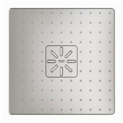 Set soffione doccia grohe rainshower smartactive 310 cube a 2 getti satinato super steel