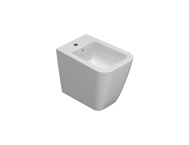 BIDET GLOBO STONE ST010 52X36 BIANCO LUCIDO A TERRA