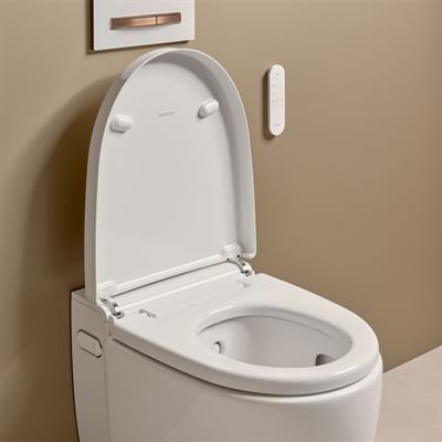 Vaso bidet geberit aquaclean mera comfort 146.210.11.1 rimfree sospeso bianco lucido