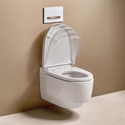 Vaso bidet geberit aquaclean mera comfort 146.210.11.1 rimfree sospeso bianco lucido