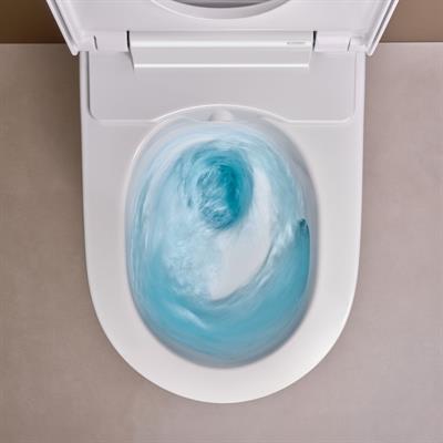 Vaso bidet geberit aquaclean alba 146.350.01.1 rimfree sospeso bianco lucido
