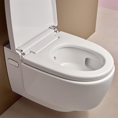 Vaso bidet geberit aquaclean mera classic 146.200.21.1 rimfree sospeso cromato