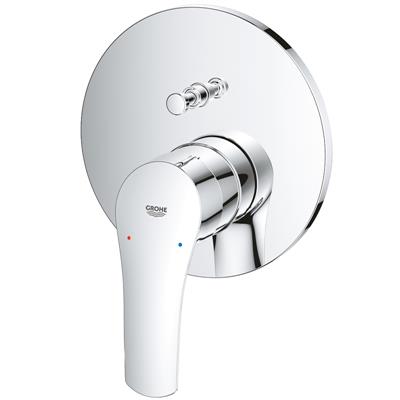 Miscelatore doccia grohe eurosmart 24043003 con deviatore a due vie cromato