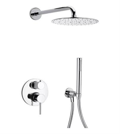 VENDITA SET DOCCIA PAINI COX 78CR433D DOCCIA INCASSO SOFFIONE E DOCCETTA CROMATO
