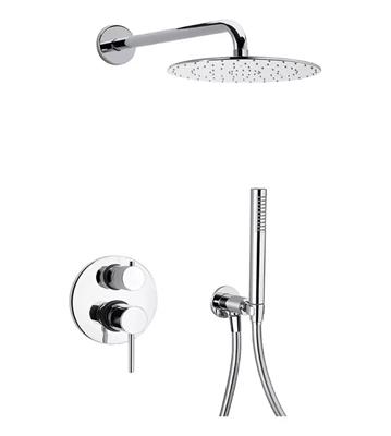 VENDITA SET DOCCIA PAINI COX 78CR433D DOCCIA INCASSO SOFFIONE E DOCCETTA CROMATO
