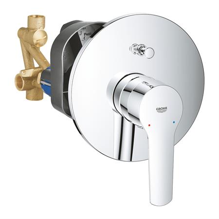 Miscelatore doccia a incasso grohe start 23558002 con deviatore cromato