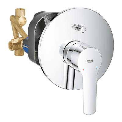 Miscelatore doccia a incasso grohe start 23558002 con deviatore cromato