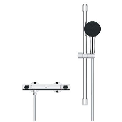 Set doccia grohe precision flow 34800001 miscelatore termostatico