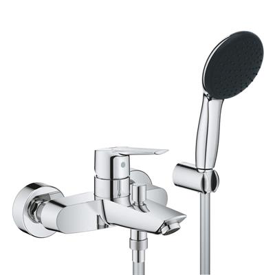 Set miscelatori grohe start lavabo bidet e vasca esterno cromato