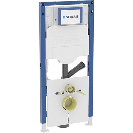 Modulo sanitario geberit duofix 111.908.00.6 per vaso sospeso 112 cm con cassetta di risciacquo sigma 12 cm per aspiratore