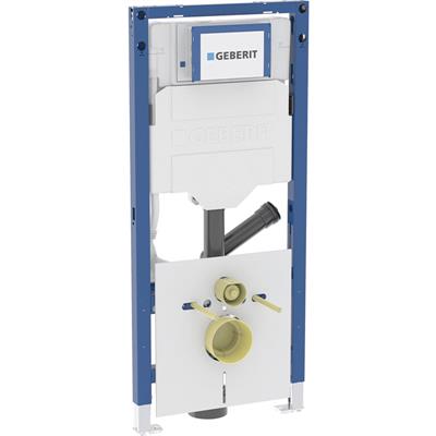 Modulo sanitario geberit duofix 111.908.00.6 per vaso sospeso 112 cm con cassetta di risciacquo sigma 12 cm per aspiratore