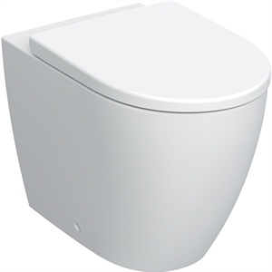 Vaso geberit icon 502.383.jt.1 rimfree a terra con coprivaso soft-close