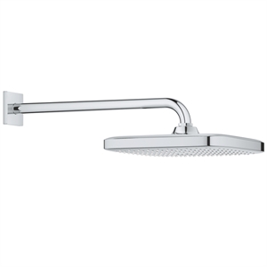 SET SOFFIONE DOCCIA GROHE TEMPESTA 250 CUBE CROMATO