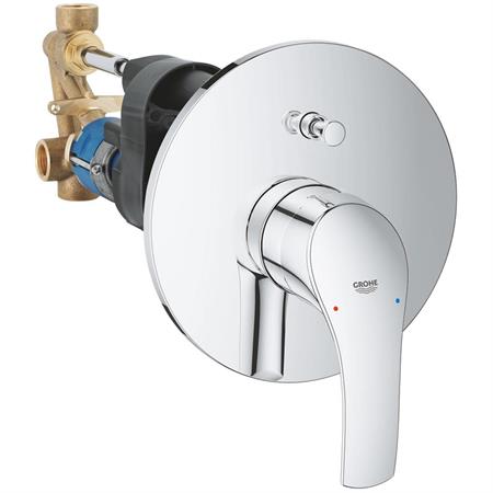 Miscelatore doccia incasso grohe eurosmart 33305002 con deviatore cromato