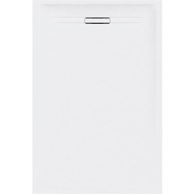 Piatto doccia geberit sestra rettangolare 70x160 bianco in resin stone