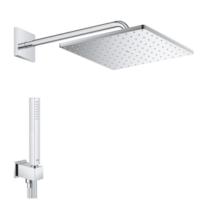 SET DOCCIA GROHE RAINSHOWER MONO 310 CUBE 128987 SOFFIONE E DOCCETTA A MANO CROMATO
