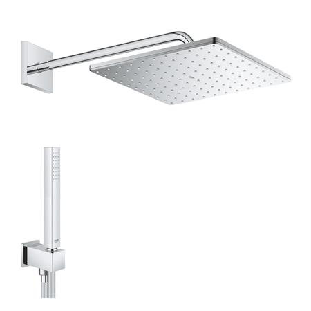 Set doccia grohe rainshower mono 310 cube 128987 soffione e doccetta a mano cromato