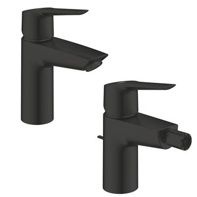 Set miscelatori grohe start lavabo e bidet taglia s nero opaco