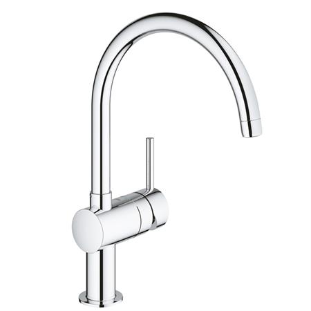 Miscelatore lavello grohe minta 32917000 bocca a C cromato