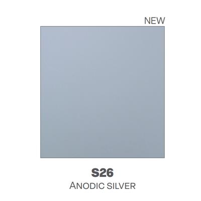 Termoarredo bagno cordivari claudia elite h 1411 l 550 interasse 500 mm anodic silver