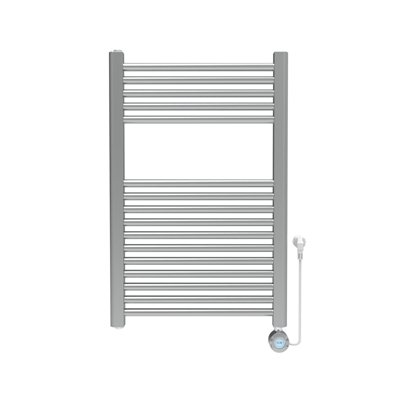 Termoarredo bagno elettra digitale h 770 l 500 interasse 450 mm cromo