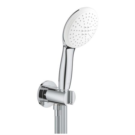 Set manopola doccia grohe tempesta 110 26406003 a 2 getti cromato