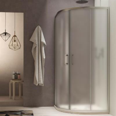 Box doccia venere evo semicircolare 90x90 h 190 cm cristallo texture 6 mm
