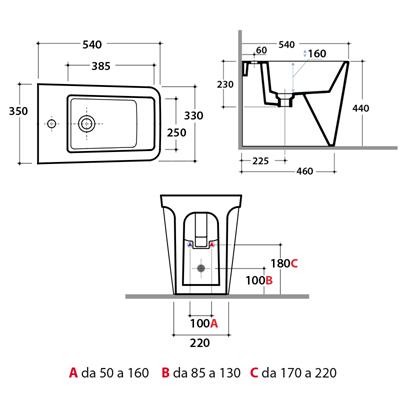 Coppia sanitari vaso bidet e coprivaso rallentato globo incantho castagno opaco a terra
