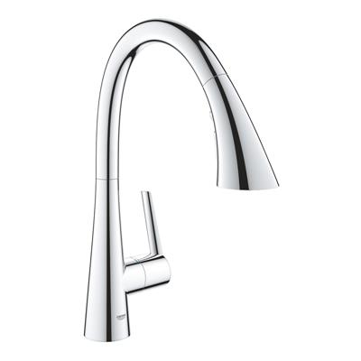 Miscelatore lavello grohe zedra 32294002 con doccetta estraibile cromato