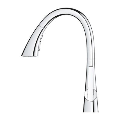 Miscelatore lavello grohe zedra 32294002 con doccetta estraibile cromato