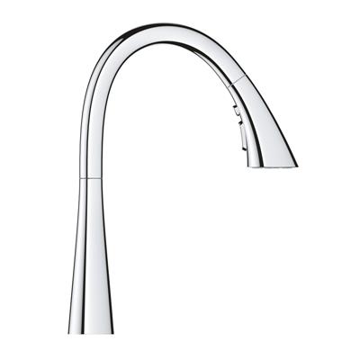 Miscelatore lavello grohe zedra 32294002 con doccetta estraibile cromato