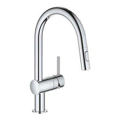 Miscelatore lavello grohe minta 32321002 con bocca estraibile cromato
