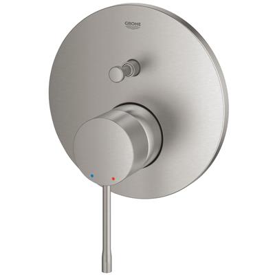 Miscelatore doccia incasso grohe essence 24167dc1 con deviatore cromo spazzolato