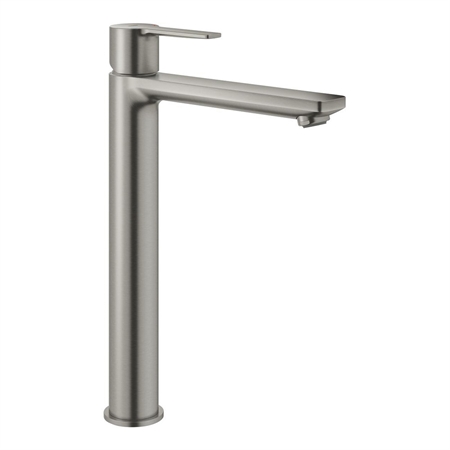 Miscelatore lavabo alto grohe lineare 23405dc1 taglia xl cromo spazzolato