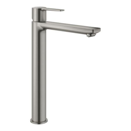 Miscelatore lavabo alto grohe lineare 23405dc1 taglia xl cromo spazzolato