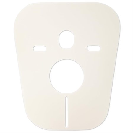 Protezione acustica antiurto universale per installazione sanitari sospesi