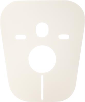 Protezione acustica antiurto univerale per installazione sanitari sospesi