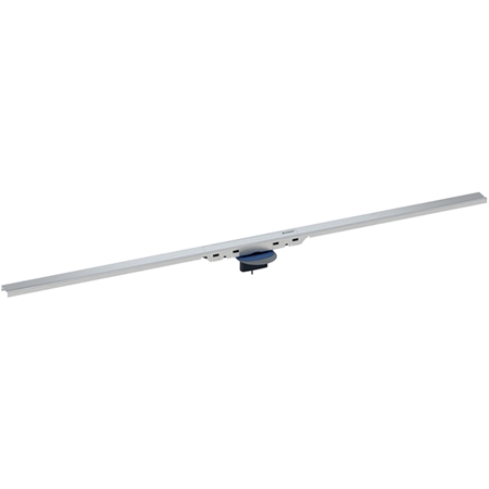 Canaletta doccia geberit cleanline50 a filo pavimento 30-90 cm acciaio inox spazzolato