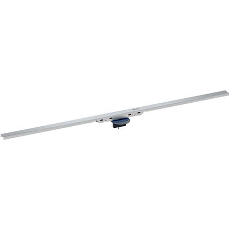 Canaletta doccia geberit cleanline50 a filo pavimento 30-90 cm acciaio inox spazzolato