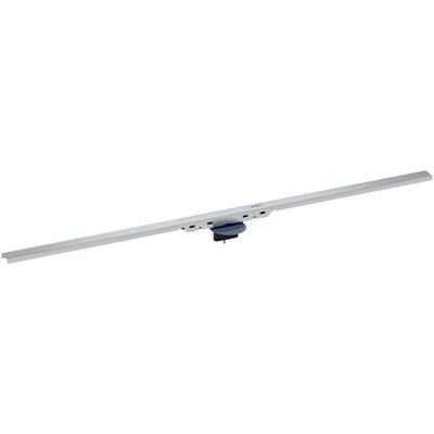 Canaletta doccia geberit cleanline50 a filo pavimento 30-90 cm acciaio inox spazzolato