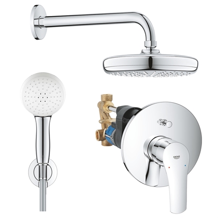 SET DOCCIA GROHE EUROSMART TEMPESTA 210 CROMATO