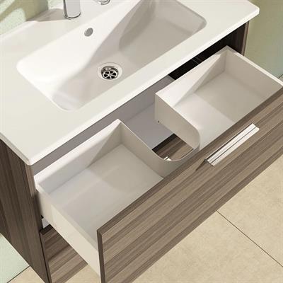 Mobile bagno sospeso vitra mia 80 cm cordoba effetto legno