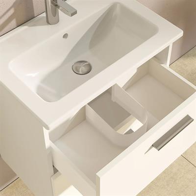 Mobile bagno sospeso vitra mia 60 cm bianco lucido