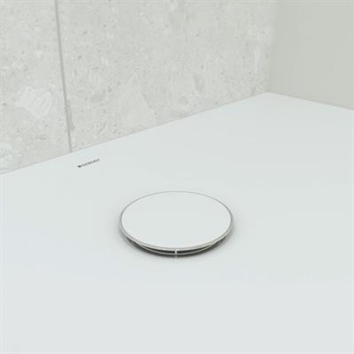 Piatto doccia geberit olona rettangolare 90x160 bianco opaco in marmoresina